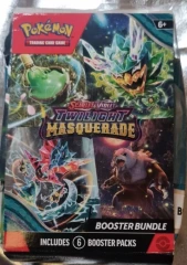 Pokémon TCG: Scarlet & Violet—Twilight Masquerade Booster Bundle (6 Boosters)